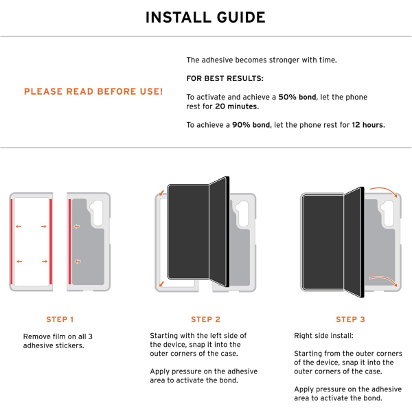 UAG Plyo Pro Galaxy Z Fold 6 Klf(MIL-STD-810G)-Ice Silver 
