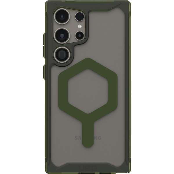 UAG Plyo Pro Serisi Samsung Galaxy S24 Ultra Klf-Ice/Olive