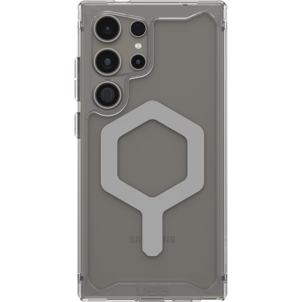 UAG Plyo Pro Serisi Samsung Galaxy S24 Ultra Klf-Ice/Silver