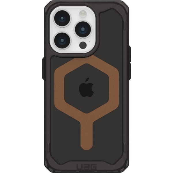 UAG Plyo Serisi Apple iPhone 15 Pro Manyetik Klf (MIL-STD-810G)-Black Bronze