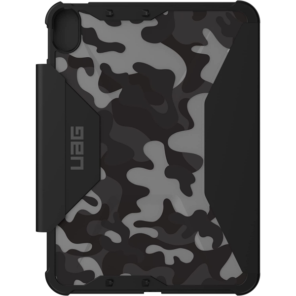 UAG Plyo Serisi iPad 10.Nesil Darbeye Dayankl Klf (10.9 in) (MIL-STD-810G)-Midnight Camo