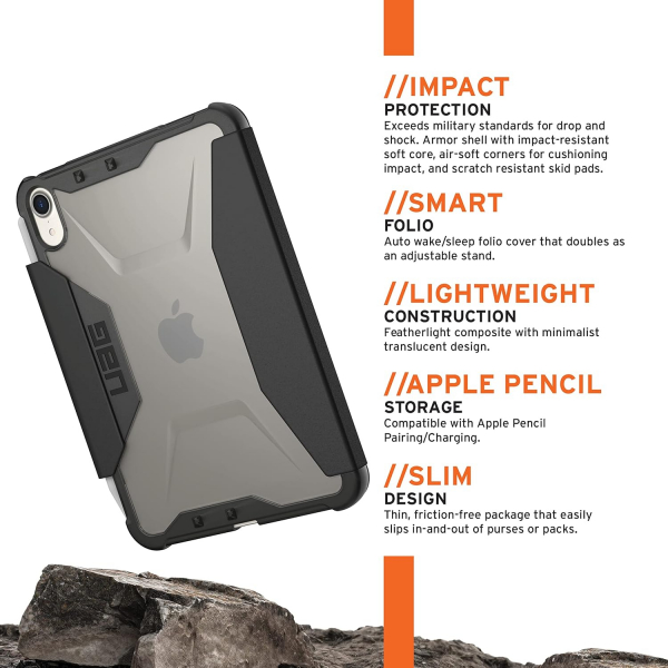 UAG Apple iPad Mini 7 Uyumlu Plyo Klf  