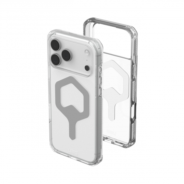 UAG Plyo iPhone 18 Pro Max K�l�f-Ice/Silver