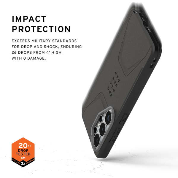 UAG Samsung Galaxy S26 Ultra Civilian K�l�f-Black