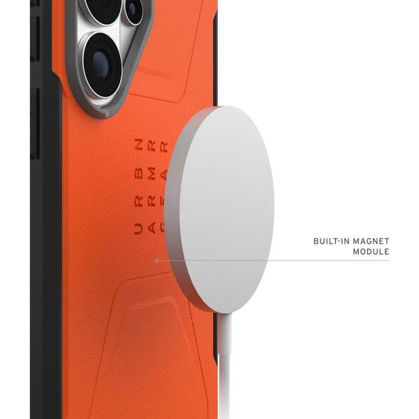 UAG Samsung Galaxy S26 Ultra Civilian K�l�f-Orange