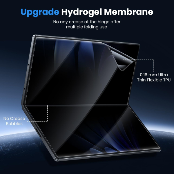 WSKEN Galaxy Z Fold 7 Privacy Ekran Koruyucu(2 Adet)
