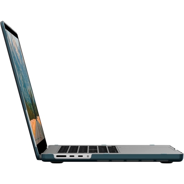 UAG The Dot Serisi MacBook Pro Koruyucu Klf (14 in)-Blue Deep Ocean