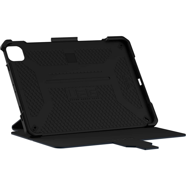 UAG iPad Kalem Blmeli Standl Klf (10.9 in) (5.Nesil)-Blue Mallard
