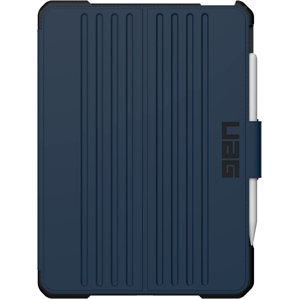 UAG iPad Kalem Blmeli Standl Klf (10.9 in) (5.Nesil)-Blue Mallard