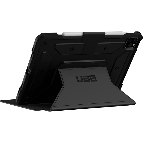 UAG iPad Kalem Blmeli Standl Klf (10.9 in) (5.Nesil)-Black