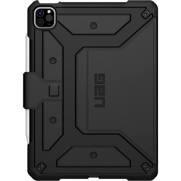 UAG iPad Kalem Blmeli Standl Klf (10.9 in) (5.Nesil)-Black