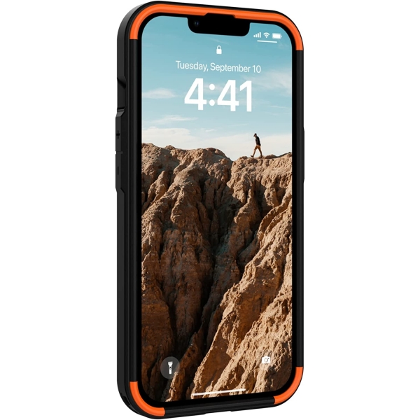 UAG Civilian Serisi iPhone 14 Darbeye Dayankl nce Klf (MIL-STD-810G)-Black