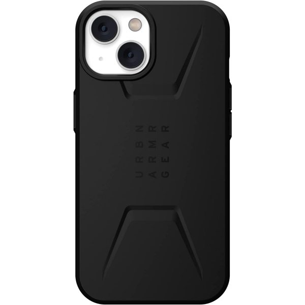 UAG Civilian Serisi iPhone 14 Darbeye Dayankl nce Klf (MIL-STD-810G)-Black