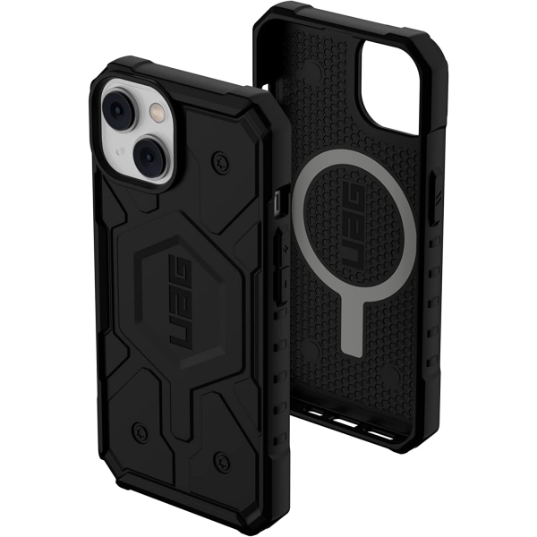 UAG Pathfinder Serisi iPhone 14 Plus Darbeye Dayankl Klf (MIL-STD-810G)-Black