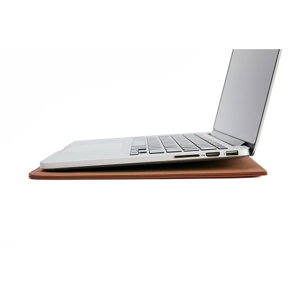 UCCHARMING MacBook Air Set/Deri Klf (13.3 in)-Brown