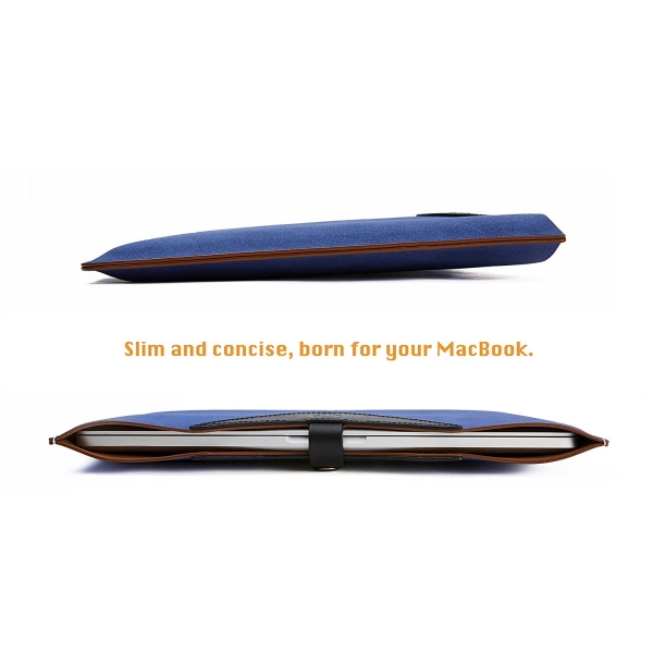 UCCHARMING MacBook Air Set/Deri Klf (13.3 in)-Blue