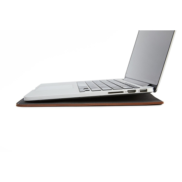 UCCHARMING MacBook Pro/iPad Pro Set/Deri Klf (Touch Bar/15 in)-Black