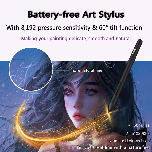 UGEE S640 Kablolu Grafik izim Tableti