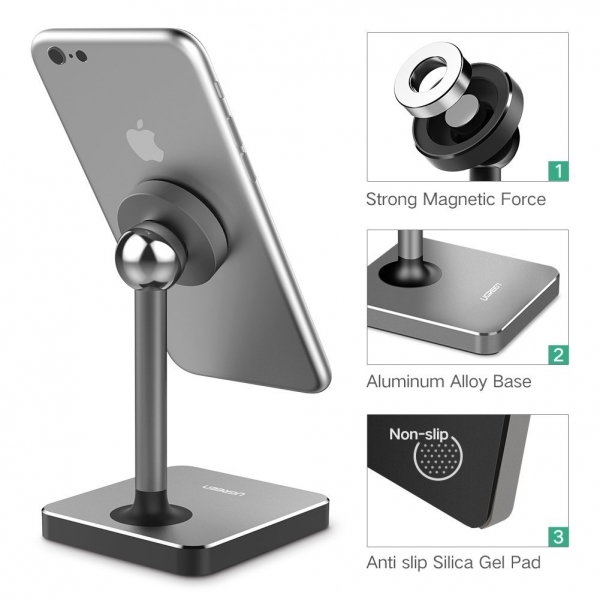 UGREEN Manyetik Telefon Tutucu Stand-Gray