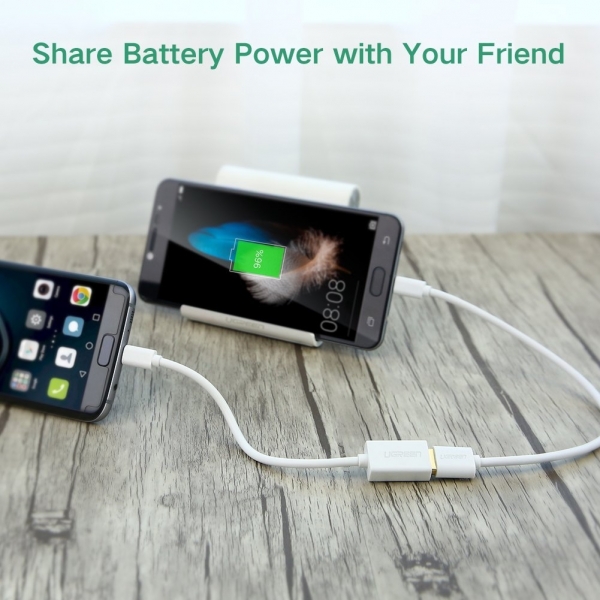 UGREEN Mikro USB to USB Mikro USB 2.0 OTG Kablo (2 Adet)