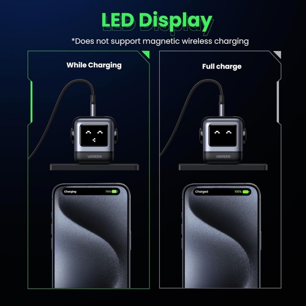 UGREEN RG 65W Hzl arj G Adaptr 