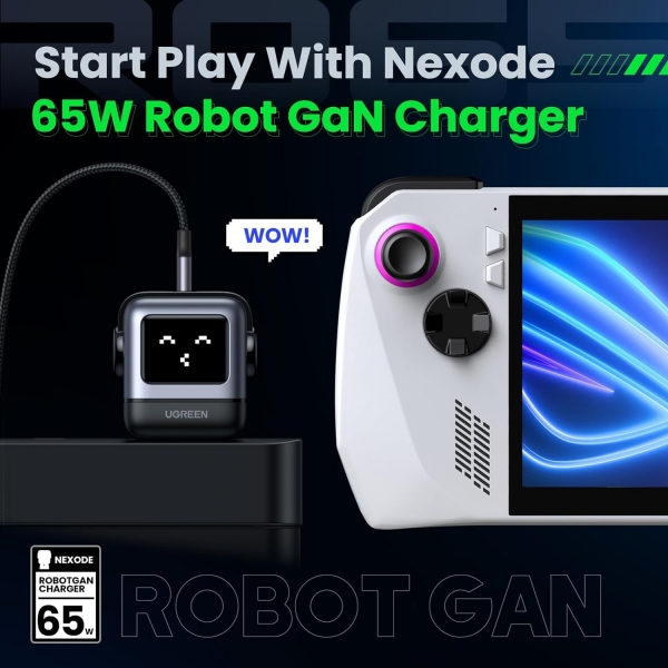 UGREEN RG 65W Hzl arj G Adaptr 