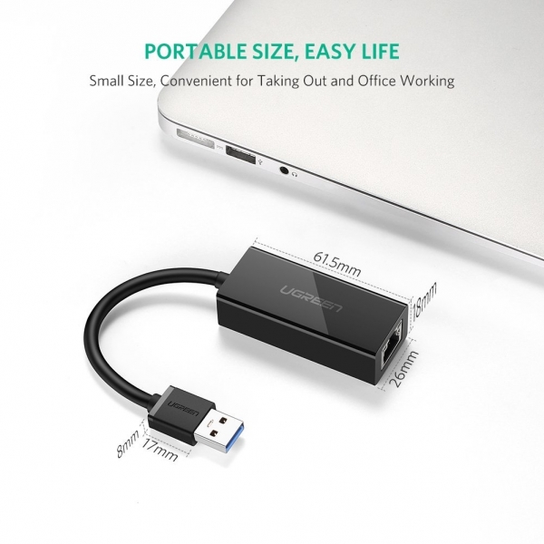 UGREEN USB 3.0 to Ethernet Gigabit Adaptr