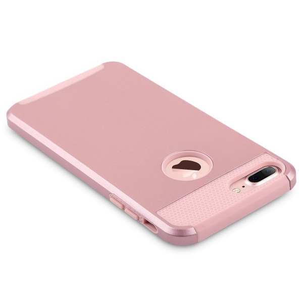 ULAK iPhone 7 Plus Knox Armor Slim Hard Klf-Rose Gold