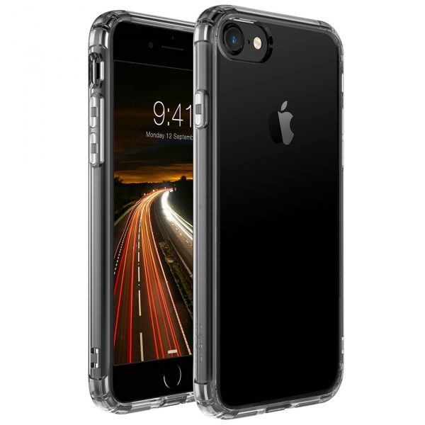 ULAK iPhone 7 Premium Hybrid effaf Klf-Clear