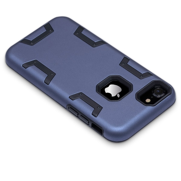 ULAK Case iPhone 7 Knox Armor Hybrid Klf-Dark Blue-Black