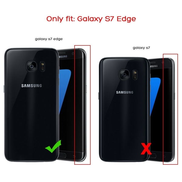 ULAK Samsung Galaxy S7 Edge Knox Armor Kemer Klipsli Klf-Grey-Orange