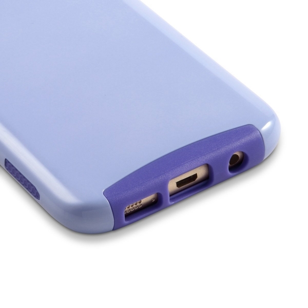 ULAK Samsung Galaxy S7 Edge Slim Hybrid Klf-Purple   Light Purple