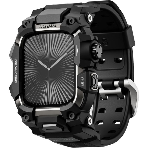 ULTIMAL Apple Watch 10 46mm Rugged Kay -Black
