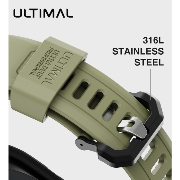 ULTIMAL Galaxy Watch Ultra 47mm Rugged Kay -Army Green