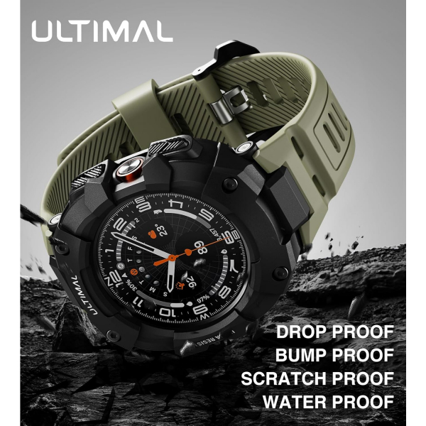 ULTIMAL Galaxy Watch Ultra 47mm Rugged Kay -Army Green