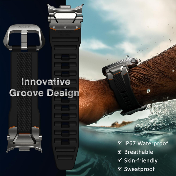 ULTIMAL Galaxy Watch 8 Classic 46mm Kay -Black Silver