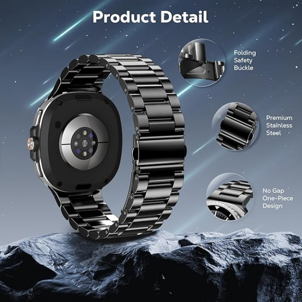 TiMOVO Galaxy Watch 8 Classic 46mm Kay -Black 