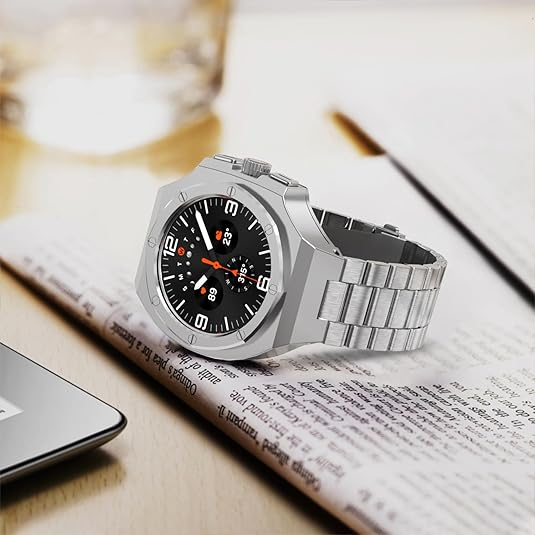 DGYSG Galaxy Watch Ultra elik Kay (47mm)-Silver