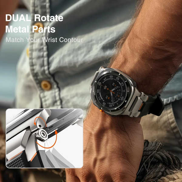 ULTIMAL Galaxy Watch Ultra 2 Kay�� (47mm)-Black/Silver