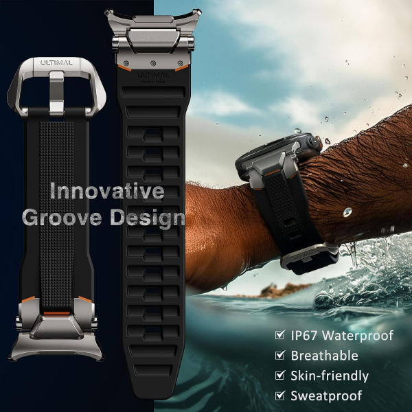 ULTIMAL Galaxy Watch Ultra 2 Kay�� (47mm)-Black/Silver