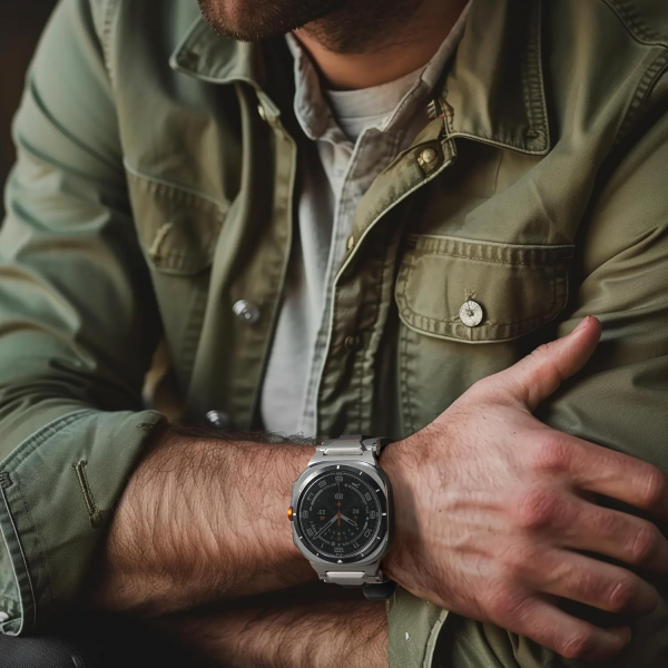 ULTIMAL Galaxy Watch Ultra 2 Kay�� (47mm)-Black/Silver