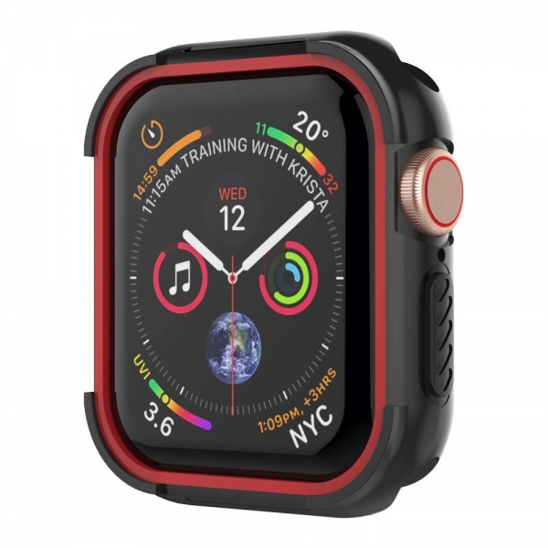 UMTELE Apple Watch 4 Koruyucu Klf (40mm)-Red