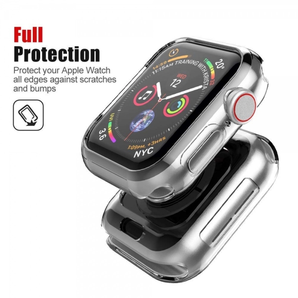 UMTELE Apple Watch 4 Koruyucu Klf (44mm) (2Adet)