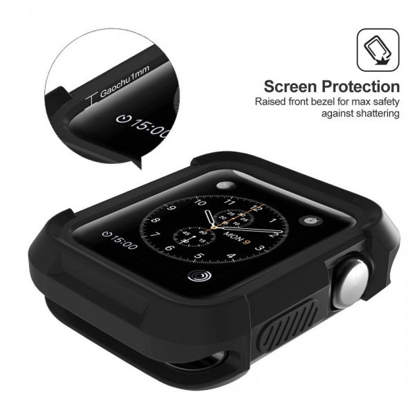 UMTELE Apple Watch Rugged Klf (38mm)-Black