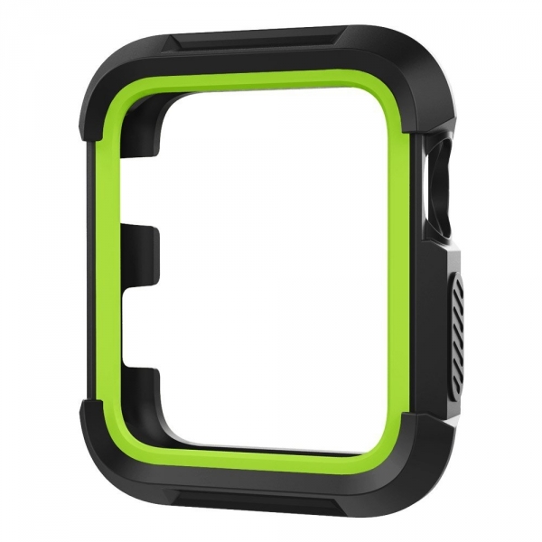 UMTELE Apple Watch Rugged Klf (38mm)-Black VoltYellow