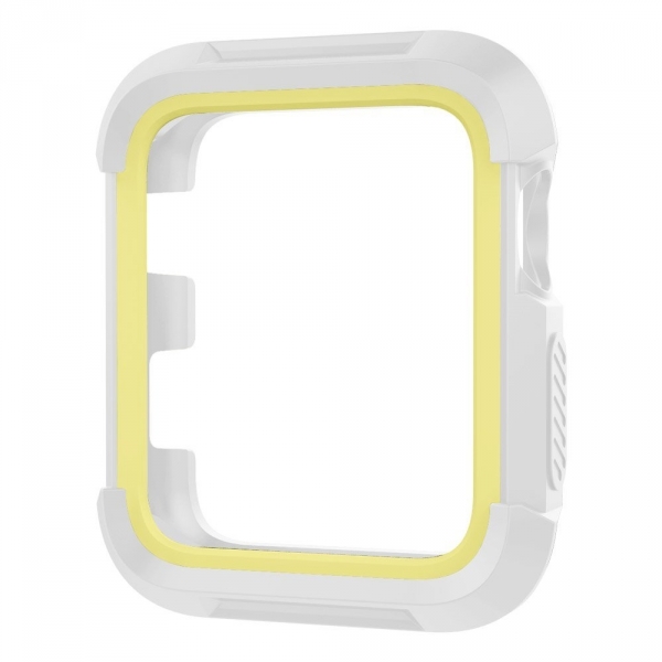 UMTELE Apple Watch Rugged Klf (38mm)-Silver Yellow
