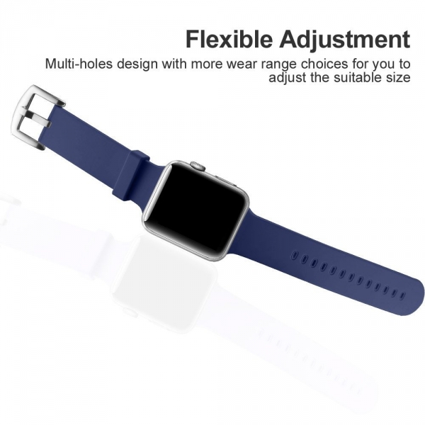 UMTELE Apple Watch Soft Silikon Kay (38mm)-Blue