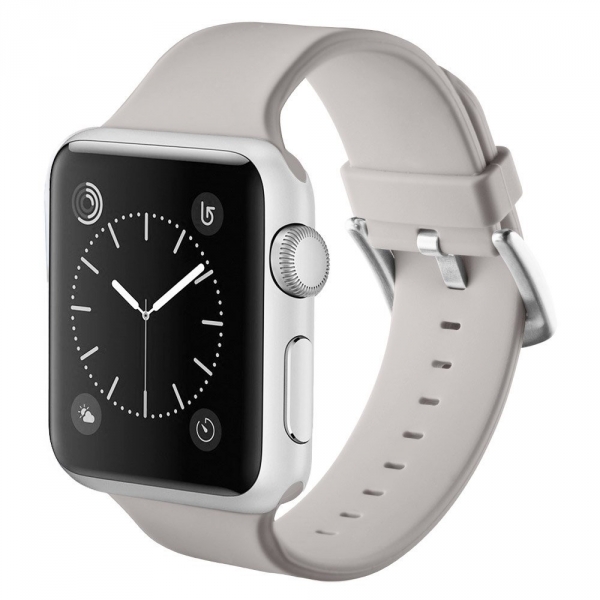 UMTELE Apple Watch Soft Silikon Kay (38mm)-Fog