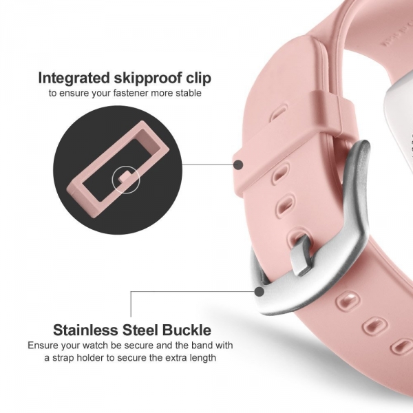 UMTELE Apple Watch Soft Silikon Kay (42mm)-Pink