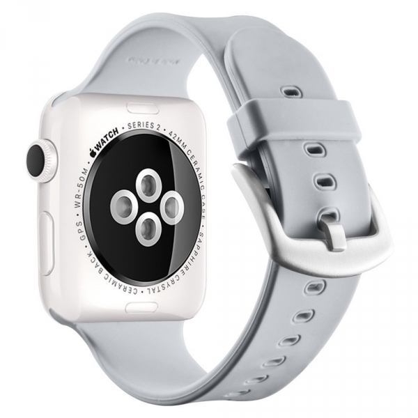 UMTELE Apple Watch Soft Silikon Kay (42mm)-Stone